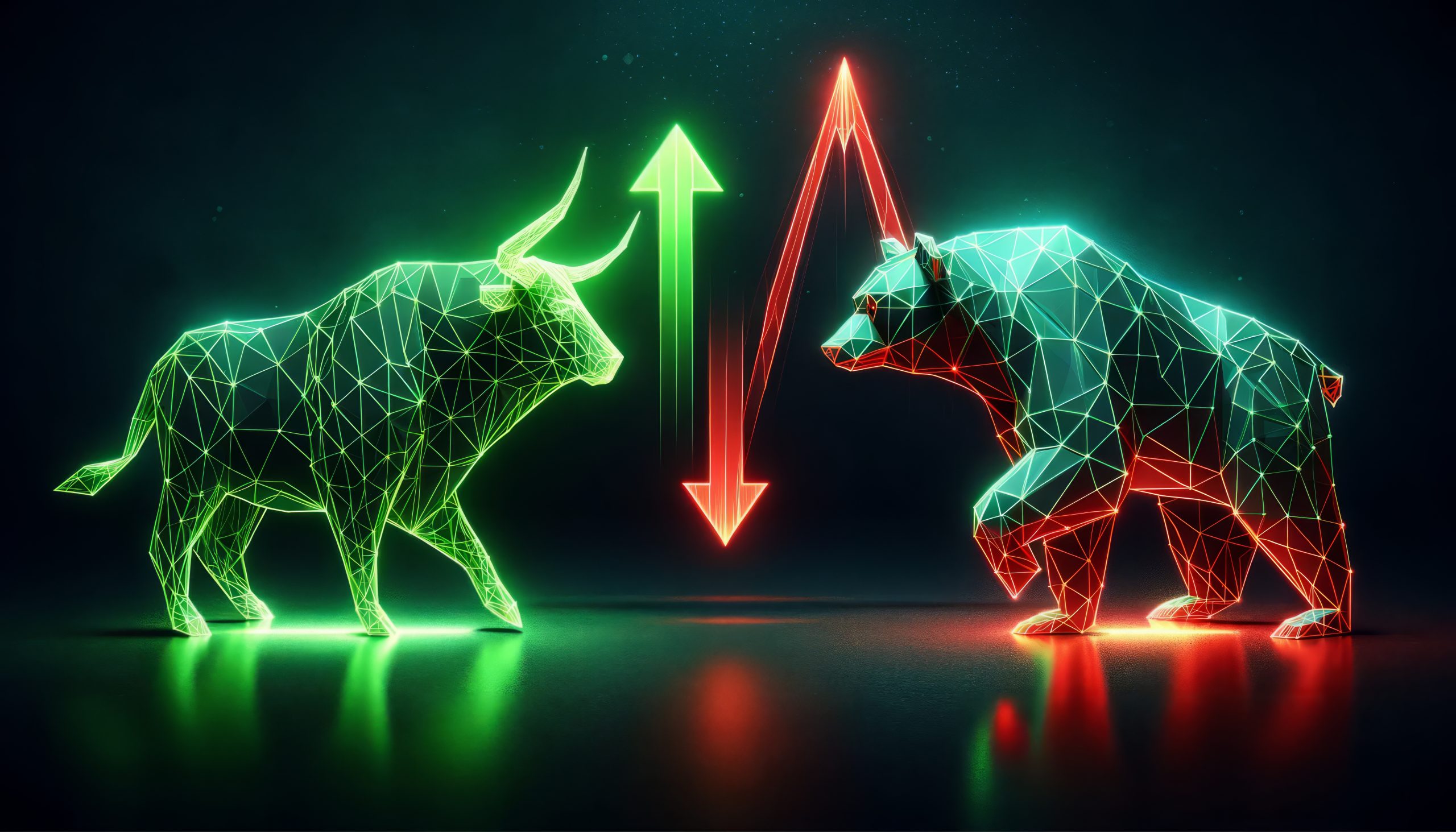 خرس و گوزن نماد روندهای نزولی و صعودی در بازارهای مالی (Bear and Bull in Financial Markets)