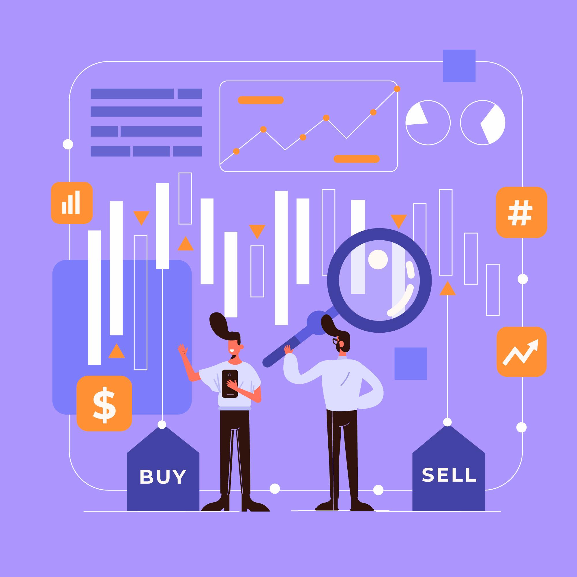 دو فرد متخصص در حوزه ی تریدینگ که حرفه ای دارند به روش پراپ معامله انجام میدهند