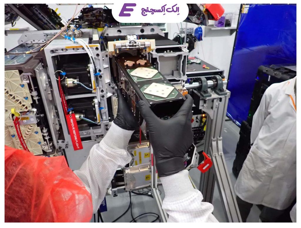 تصویری از اولین ماهواره آزمایشی Spacecoin XYZ در اوایل سال جاری به فضا ارسال شد.